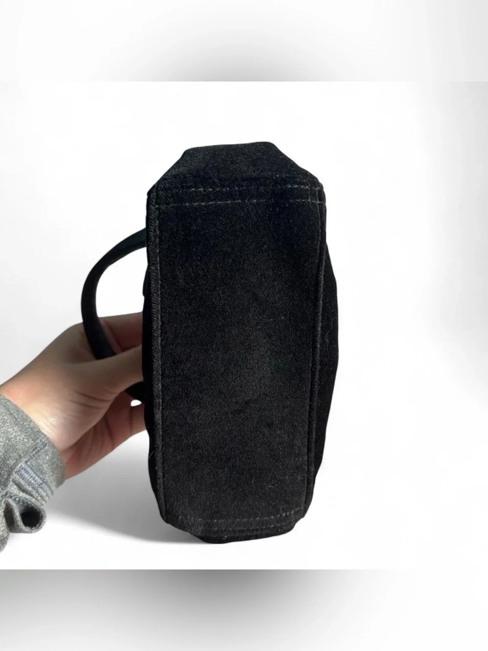 Vintage 2005 Gap Kids Black Satin Kisslock Mini Bag Holiday Release